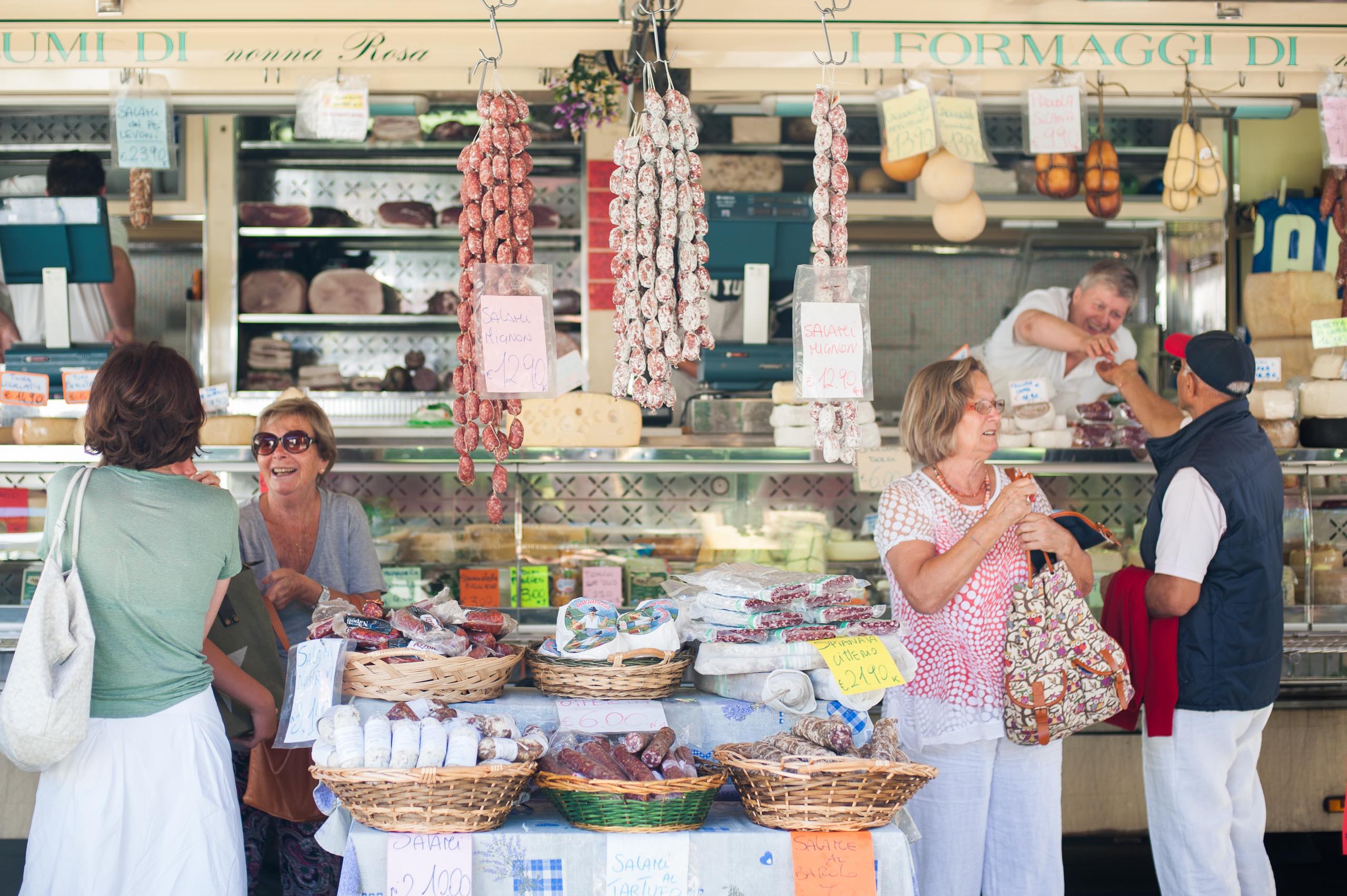 Farmers Market Cannobio Lake Maggiore Italy