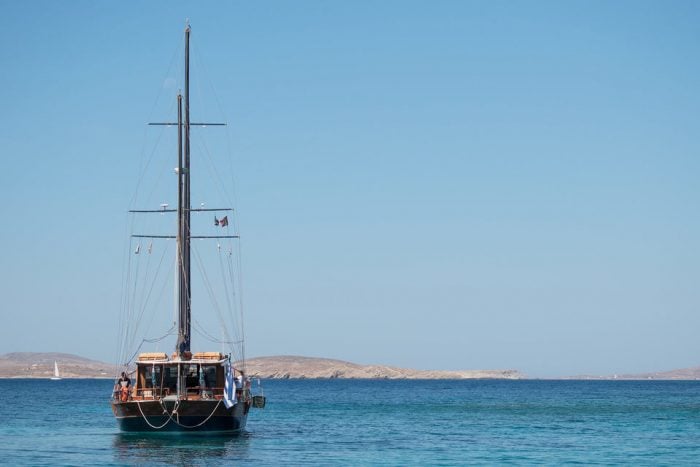 Mykonos: South Coast Sailing Tour with Paradise Beach & BBQ