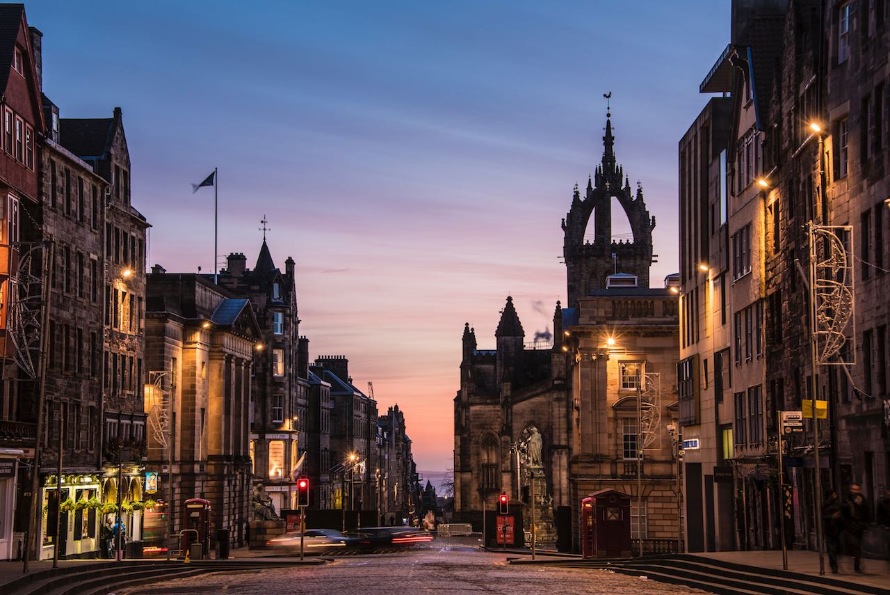 Royal Mile Edinburgh Scotland