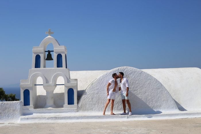 The Travelling Gays Santorini